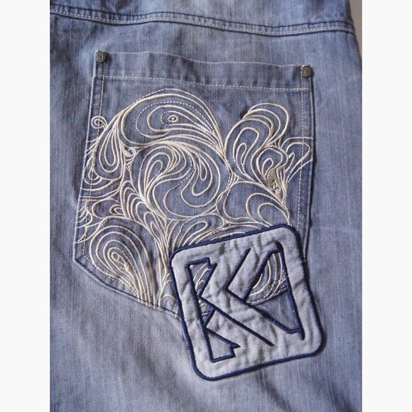 Vintage Karl Kani Jean Shorts - Picture 8 of 11